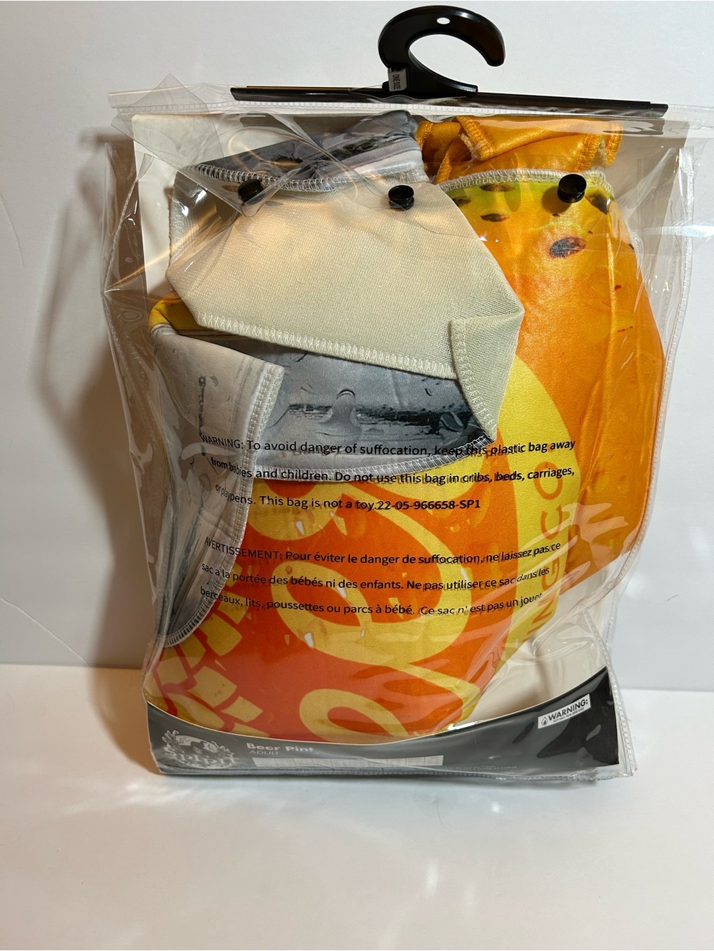 Spirit Beer Pint Costume - Novelty Orange Drink Costume - Picture 4 of 6